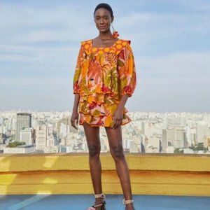 Farm Rio Summer Dream Mini Skirt